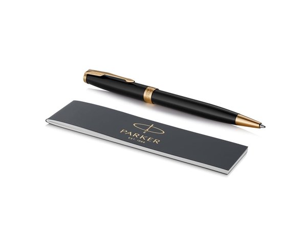 Ручка шариковая Parker «Sonnet Core Black Lacquer GT» - Ручка шариковая Parker «Sonnet Core Black Lacquer GT»