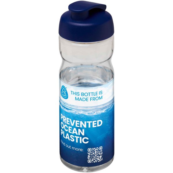 Спортивная бутылка H2O Active® Eco Base 650 мл с откидной крышкой - Спортивная бутылка H2O Active® Eco Base 650 мл с откидной крышкой