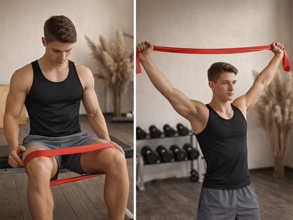 Набор спортивных резинок «Crane» - Набор спортивных резинок «Crane»