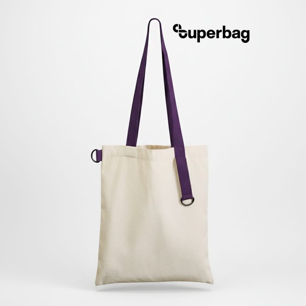 Шоппер Superbag - Шоппер Superbag (неокрашенный с фиолетовым)