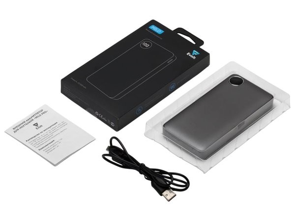 Внешний аккумулятор «Mild», металлик soft-touch, 10 000 mAh - Внешний аккумулятор «Mild», металлик soft-touch, 10 000 mAh