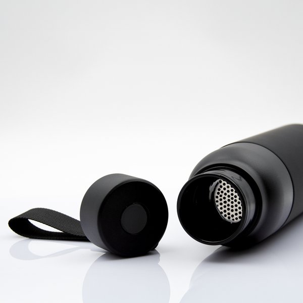 Термобутылка Button Black - Термобутылка Button Black (черный)