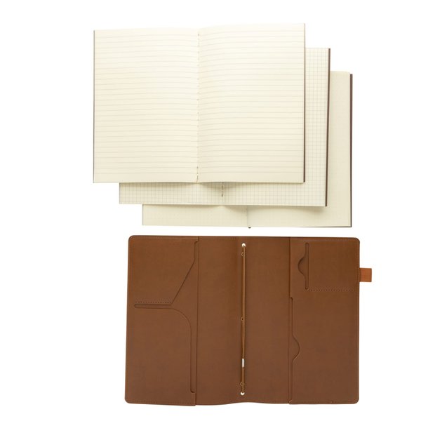 Многофункциональный блокнот Daily Notes Binder 3 в 1 в обложке из PU, А5 - Многофункциональный блокнот Daily Notes Binder 3 в 1 в обложке из PU, А5