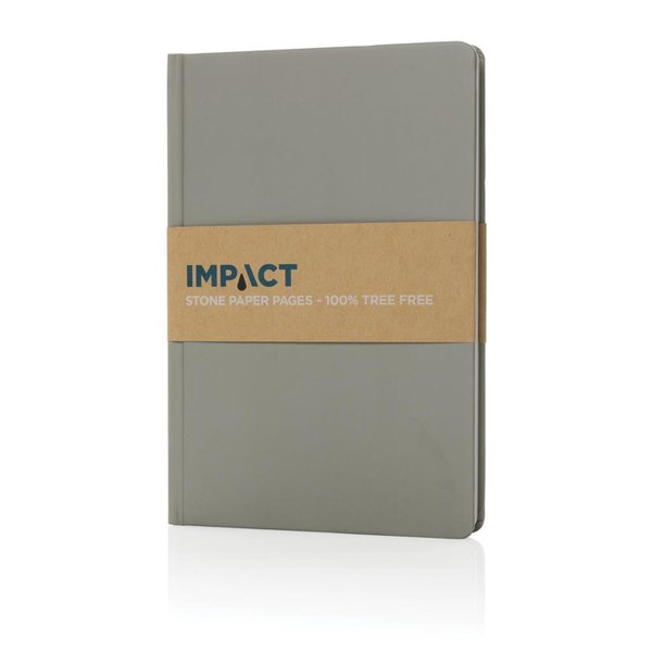Блокнот Impact из каменной бумаги в твердом переплете, А5 - Блокнот Impact из каменной бумаги в твердом переплете, А5