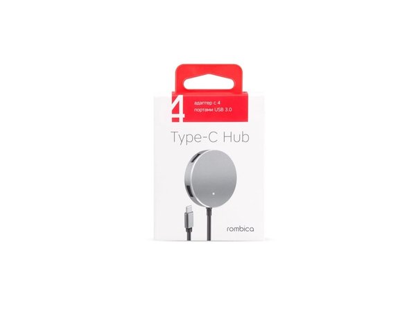 Хаб USB Type-C Hub Metal - Хаб USB Type-C Hub Metal