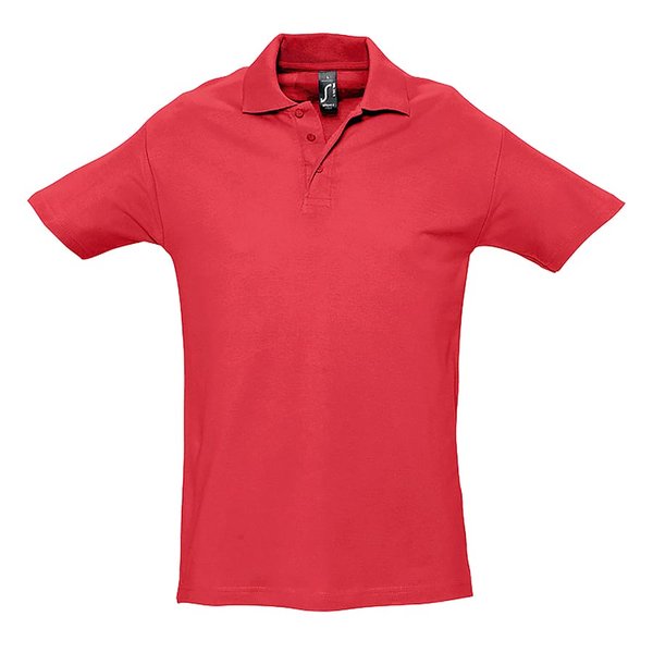 Рубашка поло мужская SPRING II 210 - Рубашка поло мужская SPRING II,красный,4XL,100% хлопок, 210/м2