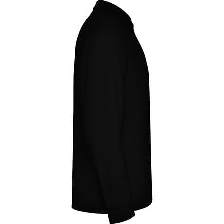 Футболка поло ESTRELLA L/S мужская - Футболка поло ESTRELLA L/S мужская, ЧЕРНЫЙ 2XL