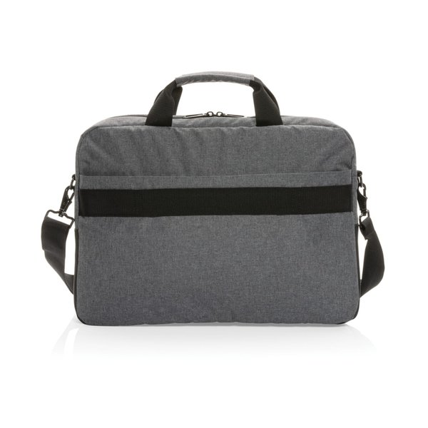 Сумка для ноутбука Swiss Peak с RFID-защитой из rPET AWARE™, 15,6’’ - Сумка для ноутбука Swiss Peak с RFID-защитой из rPET AWARE™, 15,6’’