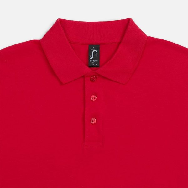 Рубашка поло мужская Prescott Men 170, красная