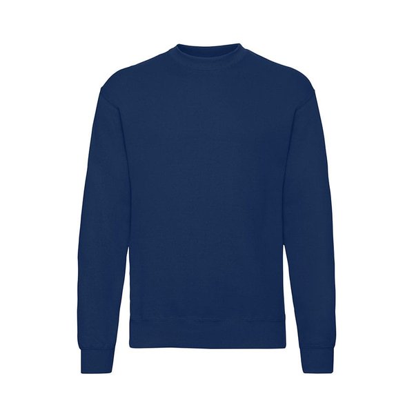 Свитшот с начесом CLASSIC SET-IN SWEAT 280 - Толстовка мужcкая с начесом "Classic Set-In Sweat", темно-синий, 4XL, 80% х/б 20% пол-тер, 280 г/м2