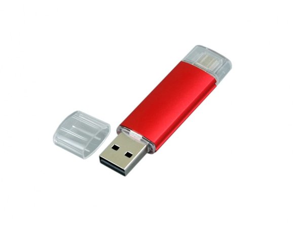 USB 2.0/micro USB- флешка на 32 Гб - USB 2.0/micro USB- флешка на 32 Гб