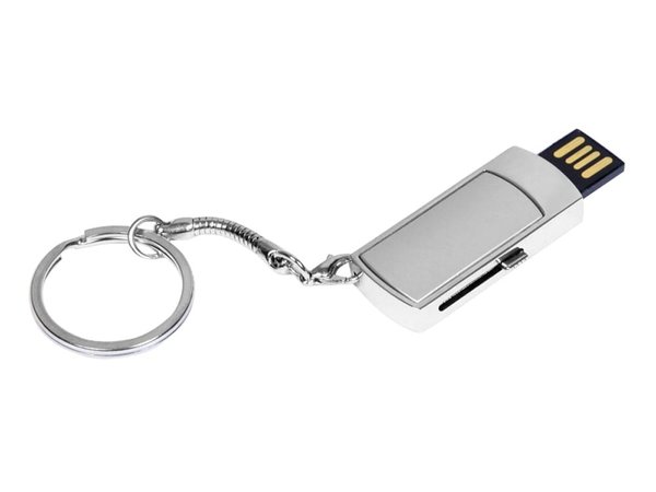 USB 2.0- флешка на 64 Гб с выдвижным механизмом и мини чипом - USB 2.0- флешка на 64 Гб с выдвижным механизмом и мини чипом
