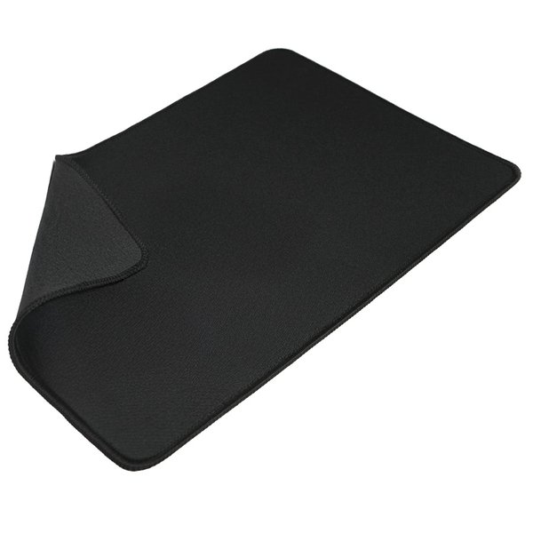 Коврик для мыши GLIDE M, 35*25*0,3см, прошитый край, черный - Коврик для мыши GLIDE M, 35*25*0,3см, прошитый край, черный