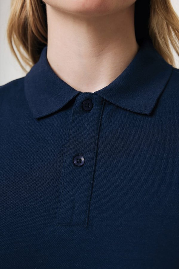 Рубашка поло Iqoniq Yosemite из переработанного хлопка-пике, унисекс, 220 г/м² - Рубашка поло Iqoniq Yosemite из переработанного хлопка-пике, унисекс, 220 г/м²