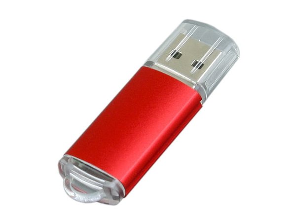 USB 2.0- флешка на 64 Гб с прозрачным колпачком - USB 2.0- флешка на 64 Гб с прозрачным колпачком
