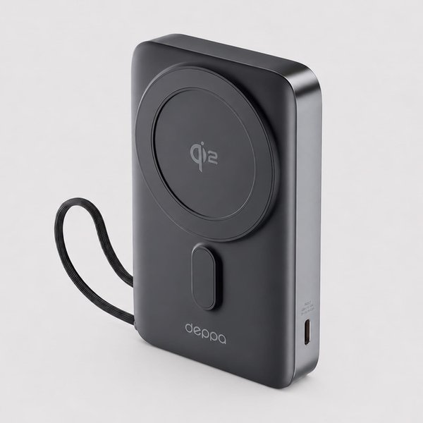 Внешний АКБ NRG MageSafe QI2 10000 мА-ч, 15Вт QI - Внешний АКБ NRG MageSafe QI2 10000 мА-ч, 15Вт QI