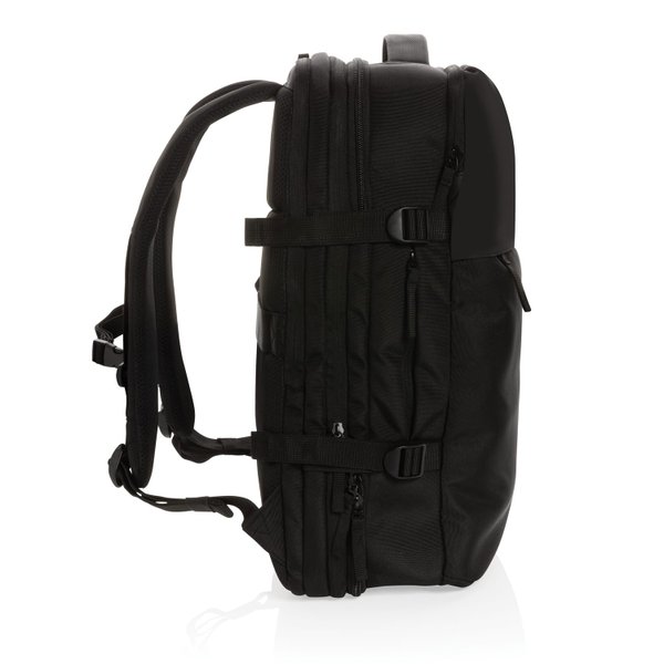 Рюкзак для путешествий Swiss Peak из rPET AWARE™ с регулируемым объемом, 15.6" - Рюкзак для путешествий Swiss Peak из rPET AWARE™ с регулируемым объемом, 15.6"