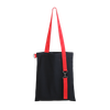 Шоппер Superbag black (чёрный с красным)