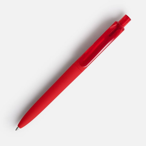 Ручка шариковая Prodir DS8 PRR-T Soft Touch, красная
