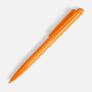 ручка шариковая senator dart polished, оранжевая