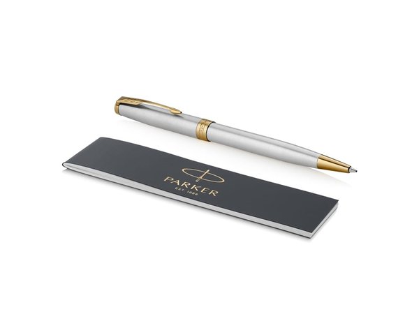 Ручка шариковая Parker «Sonnet Core Stainless Steel GT» - Ручка шариковая Parker «Sonnet Core Stainless Steel GT»