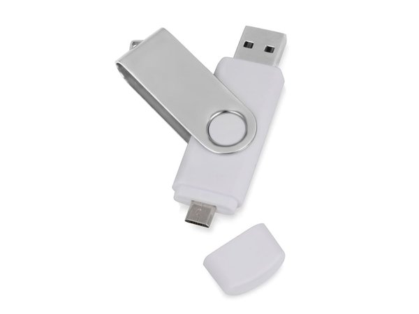 USB/micro USB-флешка на 16 Гб «Квебек OTG» - USB/micro USB-флешка на 16 Гб «Квебек OTG»