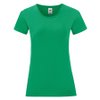 Футболка "Ladies Iconic", зеленый, S, 100% хлопок, 150г/м2