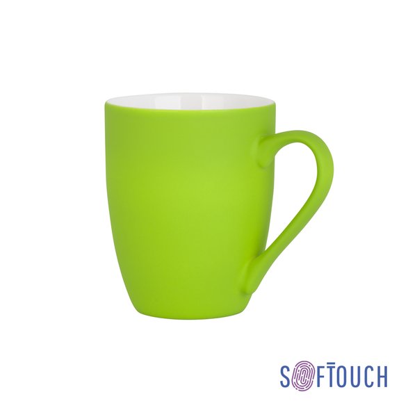 Кружка "Trend", покрытие soft touch - Кружка "Trend", покрытие soft touch зеленое яблоко