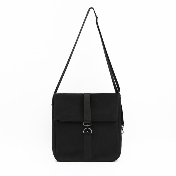 Шоппер Superbag Companion, с тремя отделениями, боковым креплением (карабин) и карманом - Шоппер Superbag Companion, с тремя отделениями, боковым креплением (карабин) и карманом (черный)