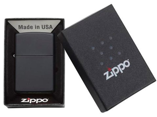 Зажигалка ZIPPO Classic с покрытием Black Matte - Зажигалка ZIPPO Classic с покрытием Black Matte