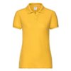 Поло "Lady-Fit 65/35 Polo", солнечно-желтый_М, 65% п/э, 35% х/б, 180 г/м2