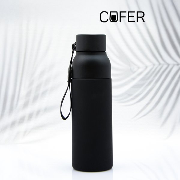 Термобутылка Button Black - Термобутылка Button Black (черный)