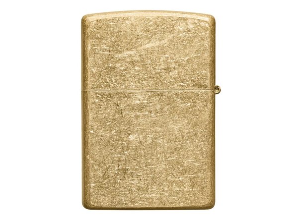 Зажигалка ZIPPO Classic с покрытием Tumbled Brass - Зажигалка ZIPPO Classic с покрытием Tumbled Brass