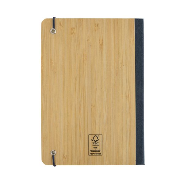 Блокнот Scribe с обложкой из бамбука, А5, 80 г/м² - Блокнот Scribe с обложкой из бамбука, А5, 80 г/м²