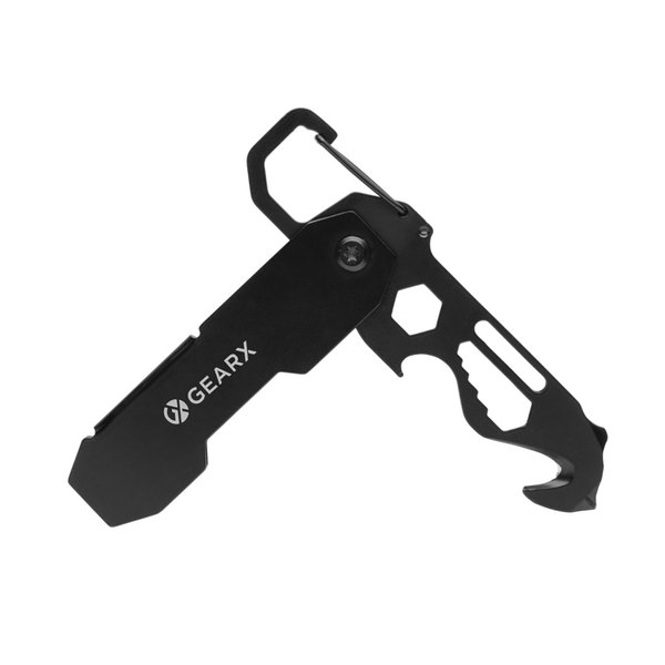 Мультитул GearX с карабином и открывалкой для посылок - Мультитул GearX с карабином и открывалкой для посылок