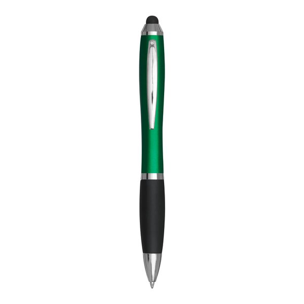 Ручка шариковая SWAY TOUCH, зеленая - Ручка шариковая SWAY TOUCH, зеленая