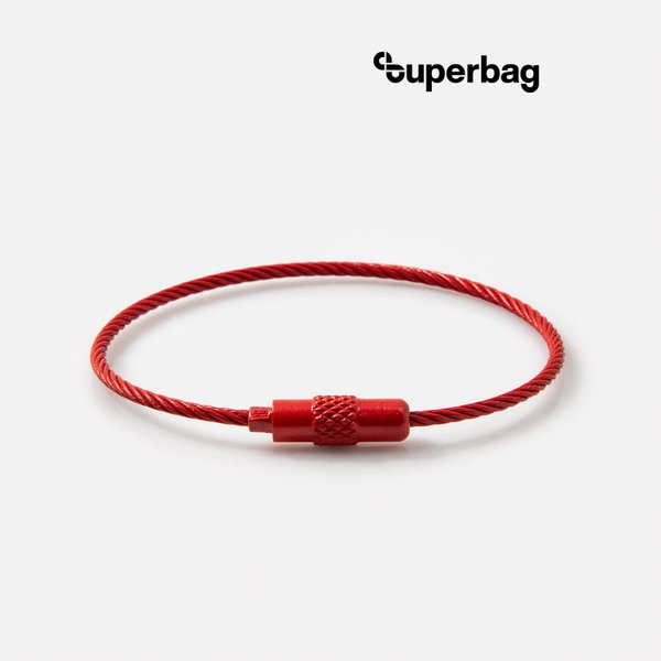 Тросик-кольцо Ring для обвеса, L=15см - Тросик-кольцо Ring для обвеса, L=15см (красный)