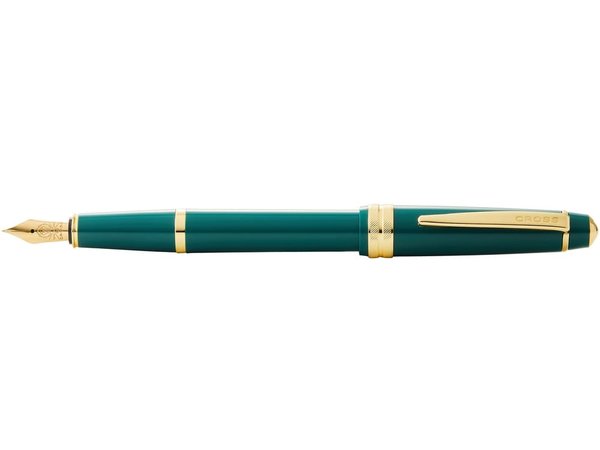 Ручка перьевая «Bailey Light Polished Green Resin and Gold Tone», перо F - Ручка перьевая «Bailey Light Polished Green Resin and Gold Tone», перо F