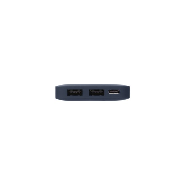Внешний аккумулятор с подсветкой Анкор (Ancor) 5000 mAh, синий