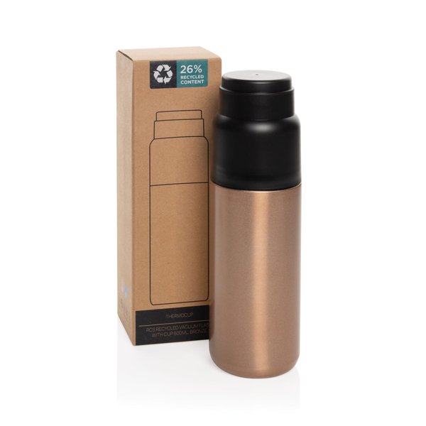 Вакуумный термос Thermocup RCS с крышкой-стаканом, 500 мл - Вакуумный термос Thermocup RCS с крышкой-стаканом, 500 мл