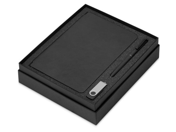 Подарочный набор «Notepeno» с блокнотом А5, флешкой и ручкой - Подарочный набор «Notepeno» с блокнотом А5, флешкой и ручкой