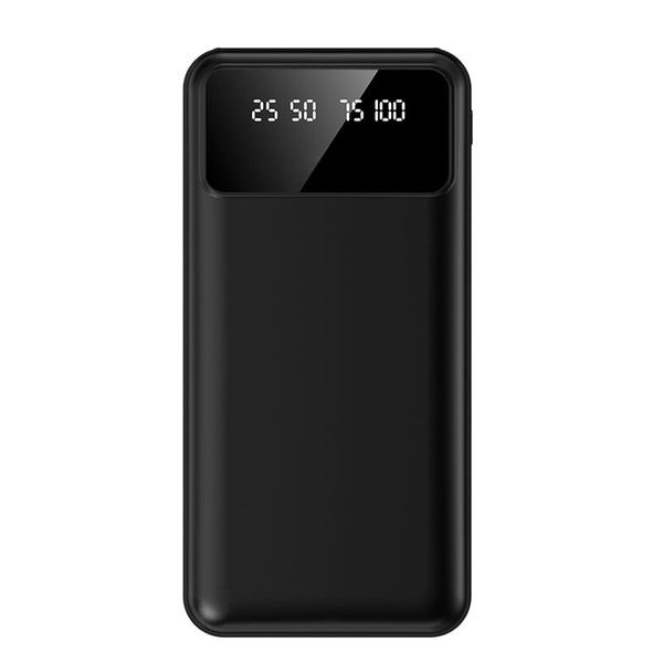 Внешний аккумулятор Dorado 10 000 mAh с фонариком - Внешний аккумулятор Dorado 10 000 mAh с фонариком, черный