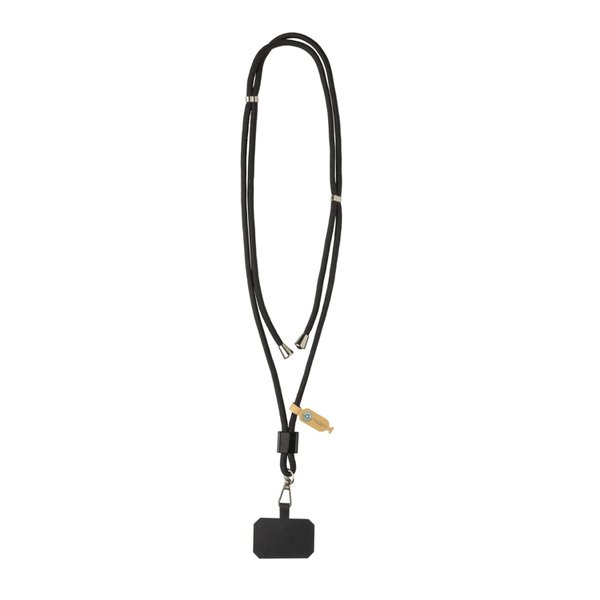 Ремешок-держатель для телефона CarryLoop из rPET RCS - Ремешок-держатель для телефона CarryLoop из rPET RCS
