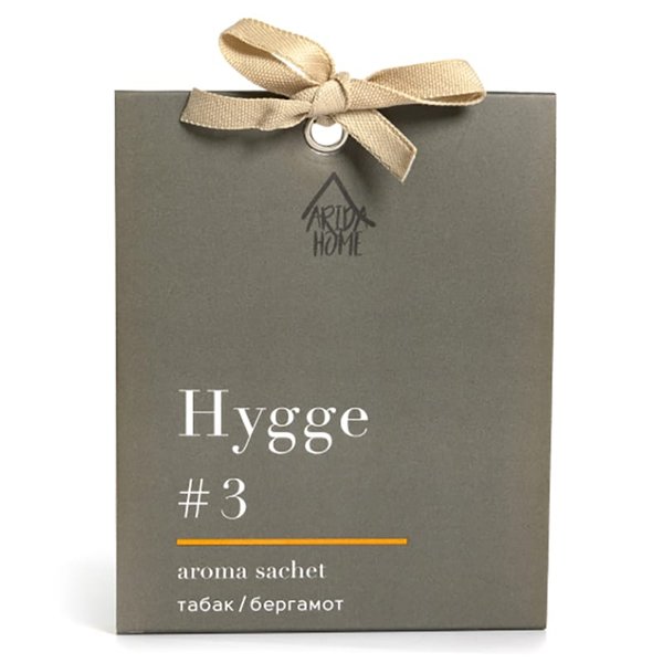 Аромасаше HYGGE # - Аромасаше HYGGE #3 Табак/бергамот