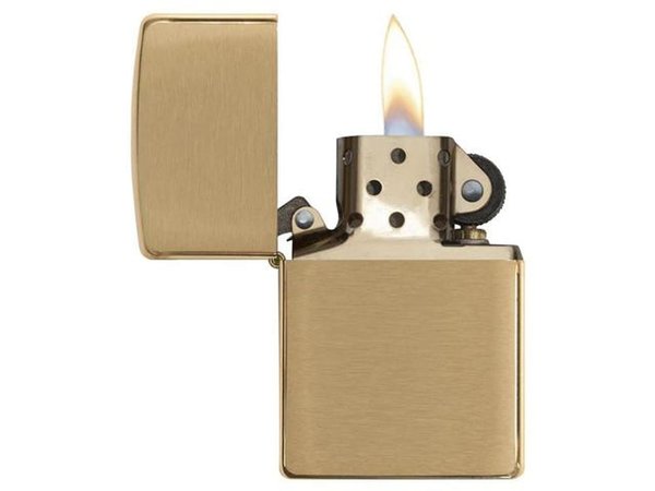 Зажигалка ZIPPO с покрытием Brushed Brass - Зажигалка ZIPPO с покрытием Brushed Brass
