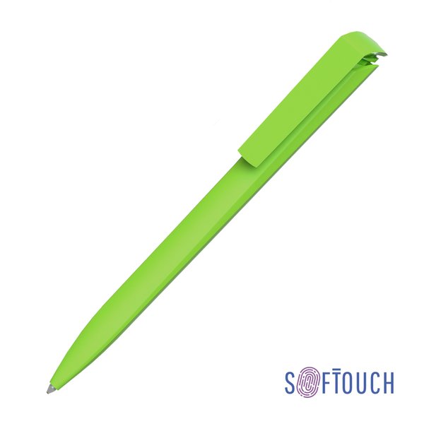 Ручка шариковая TRIAS SOFTTOUCH - Ручка шариковая TRIAS SOFTTOUCH зеленое яблоко