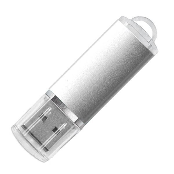 USB flash-карта ASSORTI (32Гб) - USB flash-карта ASSORTI (32Гб), серебристая, 5,8х1,7х0,8, металл