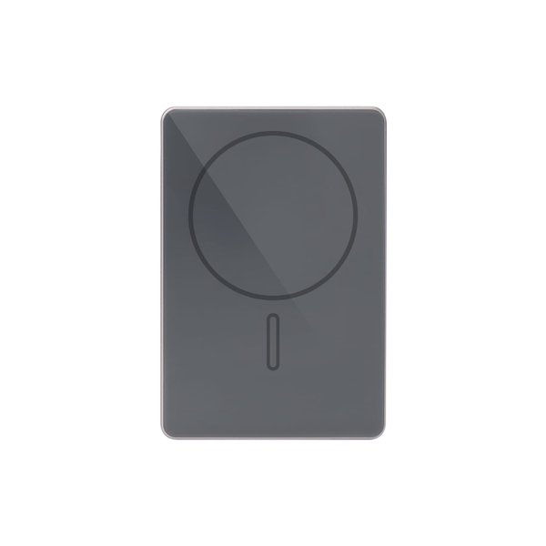 Внешний аккумулятор Оникс PD (Onyx PD) 5000mAh с функцией беспроводной зарядки 15W, серый