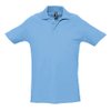 Рубашка поло мужская SPRING II,голубой,2XL,100% хлопок, 210/м2