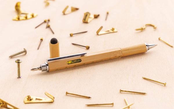 Многофункциональная ручка 5 в 1 Bamboo - Многофункциональная ручка 5 в 1 Bamboo